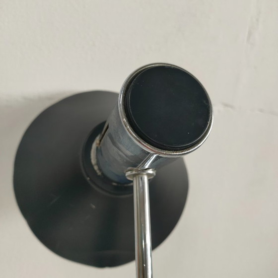 Image 1 of Lampada da tavolo vintage 60 ies Stilux Milano (nero e rosso)