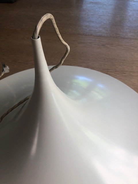 Image 1 of Gubi Semi Pendant, diameter 60 cm Matt white