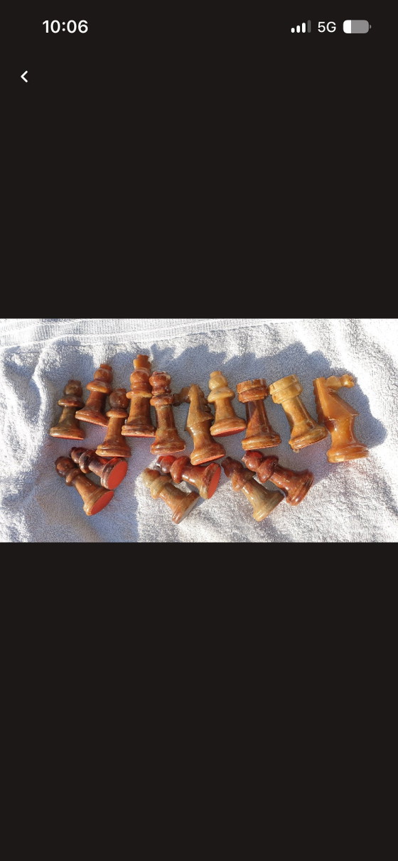 Image 1 of Onyx chess set