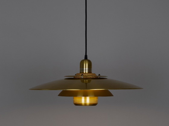 Image 1 of Danish vintage pendant lamp Jeka by Kurt Wiborg, 1980s