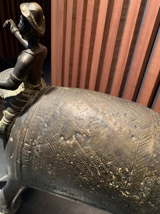 Image 1 of Rare - grand jouet de temple vintage d'Inde