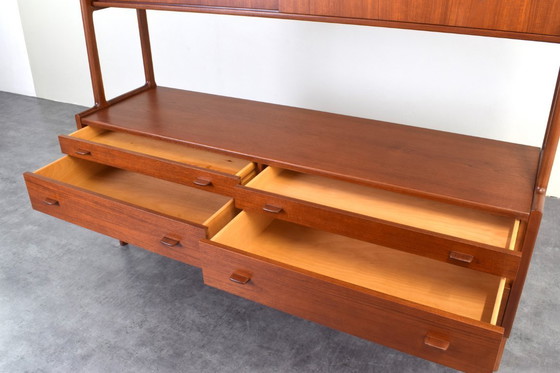 Image 1 of Credenza danesa Mid-Century modelo RY-20 de teca de Hans Wegner para Ry Møbler