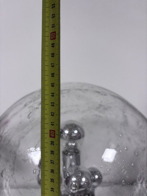 Originele Vintage Doria Leuchten 'Big Ball' Tafellamp Jaren 70 Space Age Klassieker – Tafellampen, Glass (photo 11 of 15)