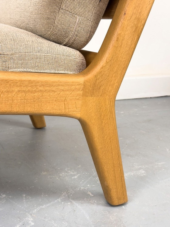 Danish Oak Lounge Chair and Ottoman by Juul Kristensen – Armchairs, Wood (photo 15 of 24)
