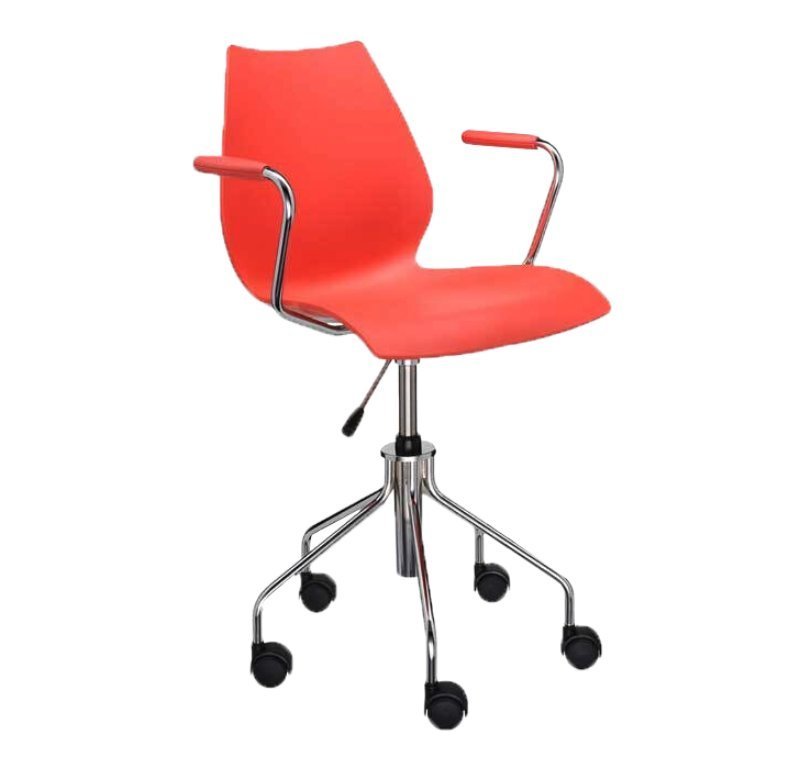 Lot De 2 Chaises Kartell Maui Par Vico Magistretti (1996) - Acier Et Polypro - NEUF