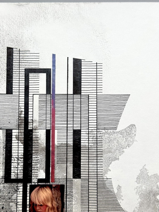 Image 1 of Eugène Eechaut (1928-2019) Abstrait + Collage, 1979