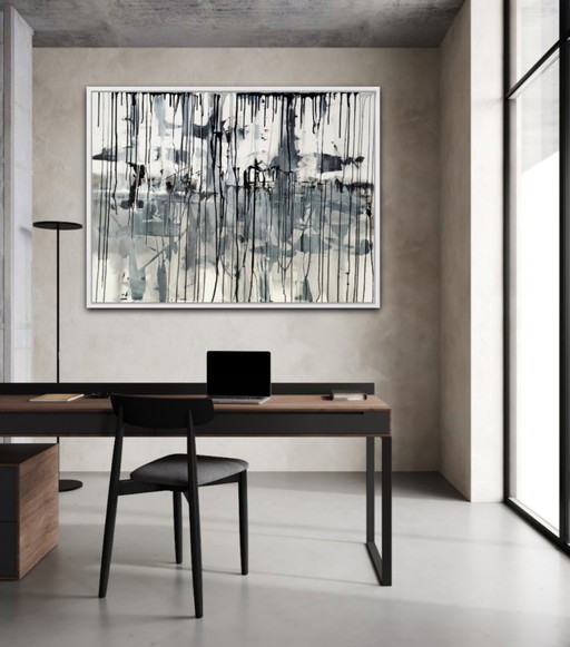 Natia Antadze Composition abstraite XXL