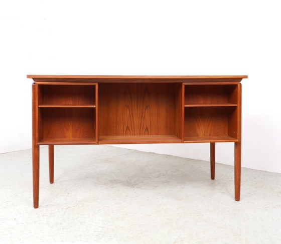 Scrivanie vintage danese in teak, anni '60, Legno, Marrone, Mid Century Modern (foto 4 di 12)
