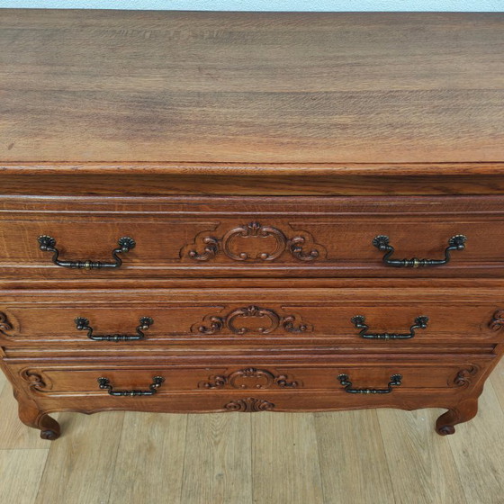 Image 1 of Cassettiera vintage Queen Ann, comò, credenza, mobili da bagno