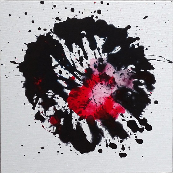 Image 1 of CB. Collage of paintings 12