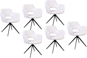 Sedia da pranzo Julianus della collezione DMO (set da 6)