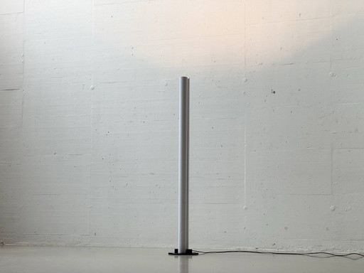 Stehleuchte Megaron in Weiss von Gianfranco Frattini für Artemide, 1970er Jahre