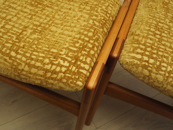 Image 1 of Satz von sechs Stühlen aus Teakholz, Dänisches Design, 1970er Jahre, Produktion: Dänemark