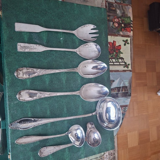 Image 1 of Hoogwaardig zilveren bestek uit Bruchlandung als investering.