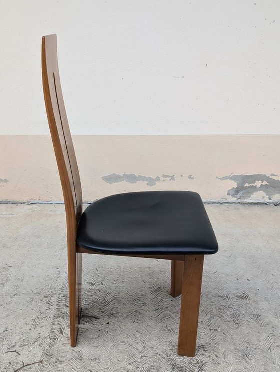 Image 1 of Satz von 6 Stühlen von Mario Marenco für Mobilgirgi, 70er Jahre