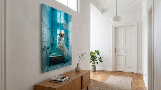 Foto “Beautiful Oceania Blue” XXL 120×200 cm | 5 mm acrylglas | Tentoonstellingsstuk – Fotografie, Plexiglass (photo 6 of 8)