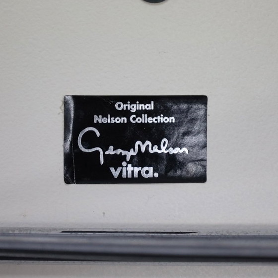 Image 1 of Poltrona Coconut in pelle, disegnata da George Nelson per Vitra, 1955.