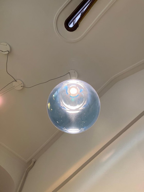 Image 1 of Alex de Witte - La Gran Burbuja, pequeño vaso de color azul