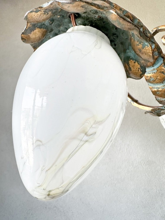 Image 1 of Vintage brutalist chandelier