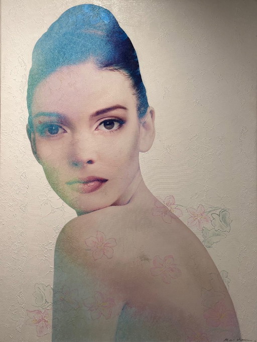 Karin Vermeer Audrey Hepburn large painting