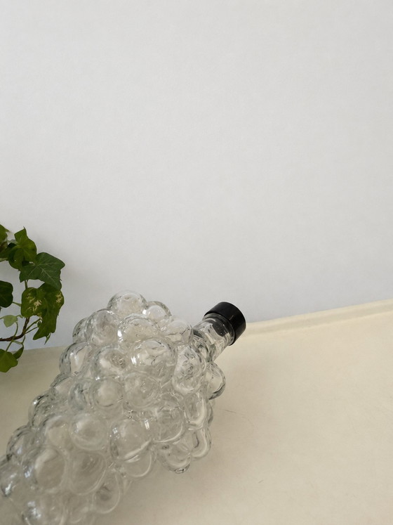 Caraffa vintage in vetro a grappolo d'uva – Oggetti decorativi, Glass (photo 3 of 5)