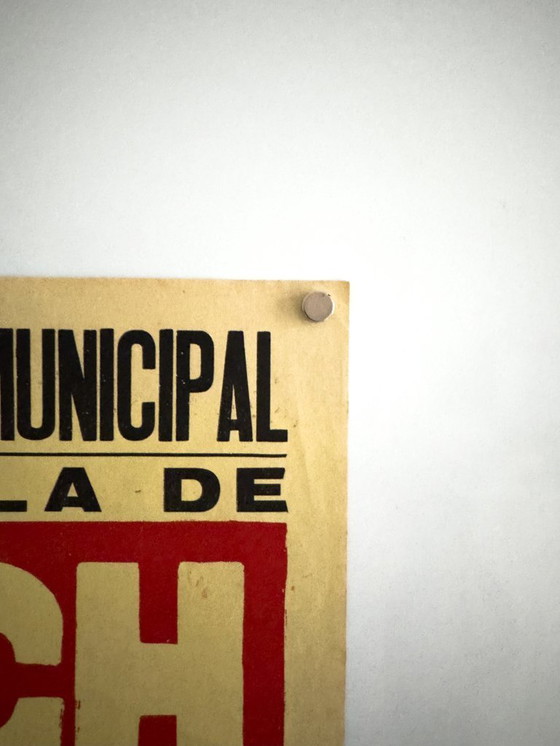 Image 1 of Affiche originale française de catch CATCH – Sérigraphie – 1960 – 60,00 × 39,50 cm