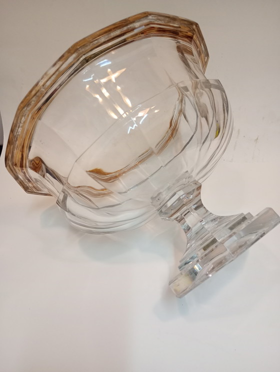 Image 1 of Fruit bowl crystal artisan de Lorraine 24ct