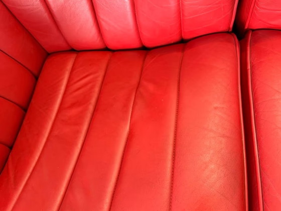 Image 1 of Canapé en cuir Tito Agnoli Novemila Arflex Canapé Fauteuil Design