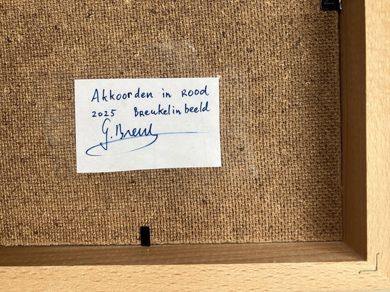 Image 1 of Chords in red: collage