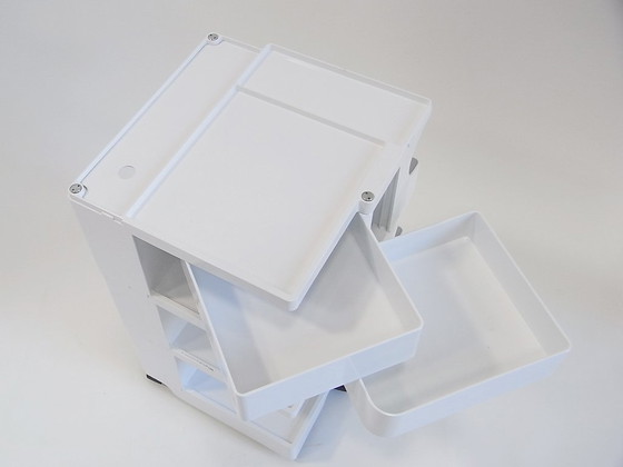Image 1 of Carro Boby en blanco, diseñado por Joe Colombo para B-Line, Italia, 2009.