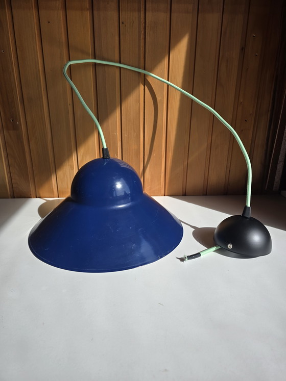 Image 1 of Vintage witch hat pendant lamp