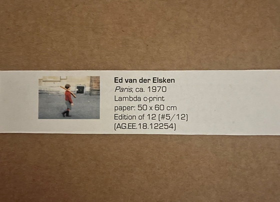 Image 1 of Ed van der Elsken Paris 1970