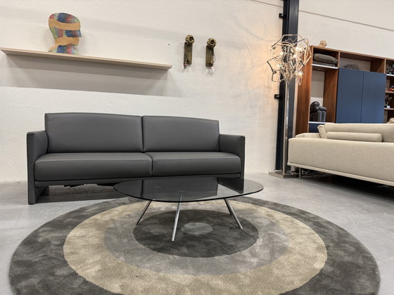 Image 1 of Tavolino da caffè Beek Maupertuus in vetro nero 110x71