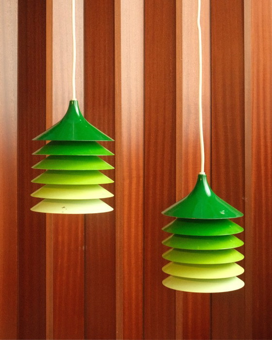 Image 1 of Set di 2 lampade duett – vintage ikea – design scandinavo