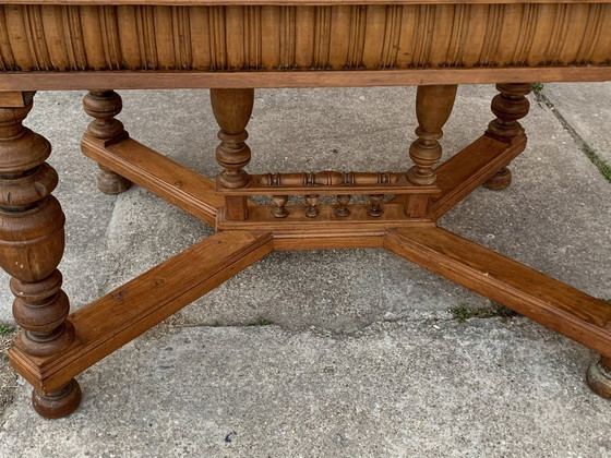 Antique Carved Table, 1890 – Dining tables (photo 7 of 8)