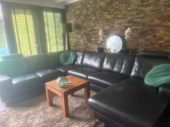 Genuine Leather Sofa – Seating area, Metal (photo 3 of 5)