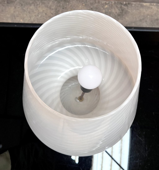 Murano Glass Table Lamp by Paolo Venini, Italy, 1970