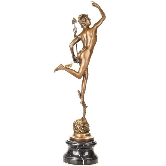 Image 1 of Bronze Mercury Hermes statue 59 cm