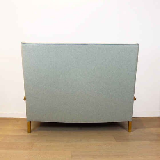 Image 1 of Sofá español de dos plazas de mediados de siglo, década de 1950