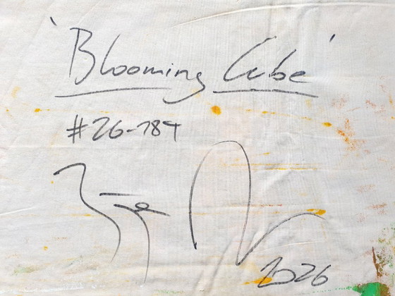 Jürgen Angeler - Blooming Cube – Gemälde & Zeichnungen, Canvas (photo 13 of 23)