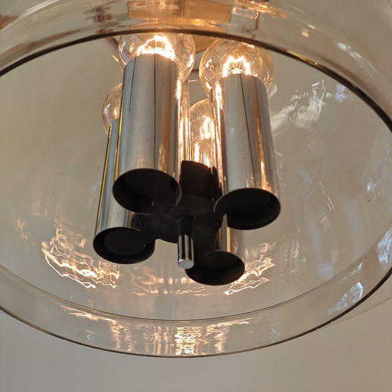 Image 1 of Suspension vintage en verrerie de Limbourg