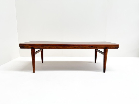 Image 1 of Table basse en palissandre Johannes Andersen pour CFC Silkeborg, Danemark