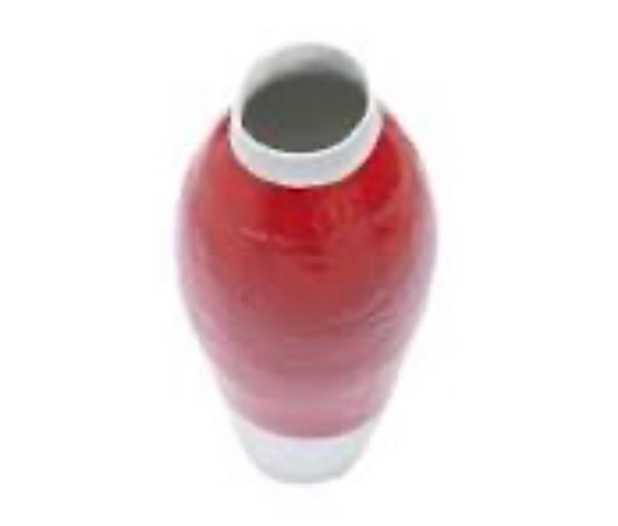Image 1 of red white vase Hella Jongerius