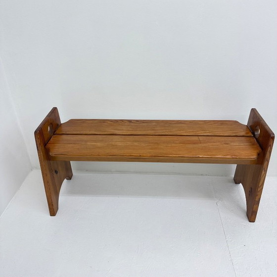 Image 1 of Banco de estilo moderno de mediados de siglo, diseñado por Gilbert Marklund para Furusnickarn AB en la década de 1960.