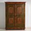 Antique painted armoire in pine wood – Austria, Year 1831 – Wardrobes, Rustic (photo 31 of 40)