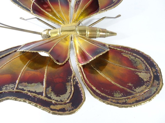 Image 1 of Applique da parete a forma di farfalla, Henri Fernandez