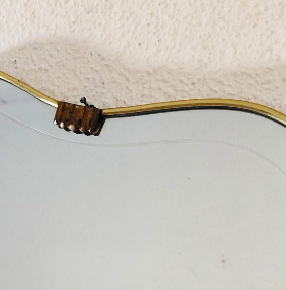 Image 1 of Separate fifties mirror with decorative edge
