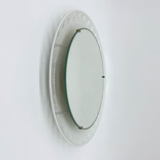 Image 1 of Illuminated mirror by Ernest Igl for Hillebrand , 1970s