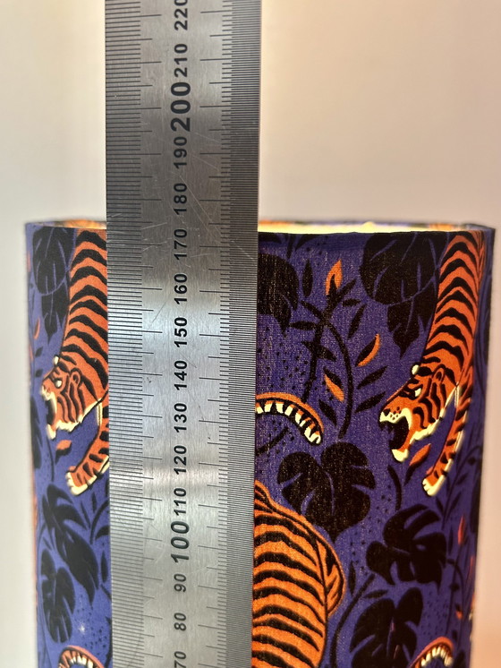 Image 1 of Upcycled table lamp from West Germany, Pop-Art vase by Bay Keramik