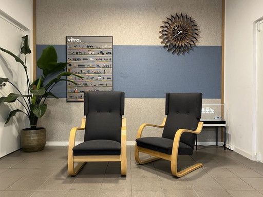 Artek | Alvar Aalto | 401 | Tissu anthracite | 4x
